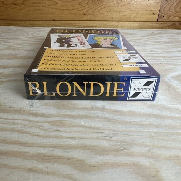 Factory Sealed Box 1995 Authentix Blondie Comic Strip Trading Cards - Picture 5 of 6